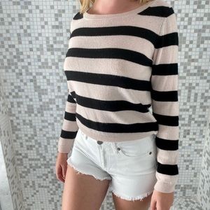 joie cais stripe sweater size small—Nordstrom